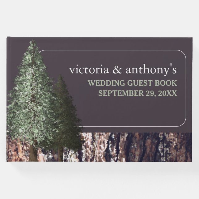 Livro De Visitas Sequoias e Latidos, Casamento Russo (Frente)