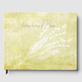 Livro De Visitas Serene Floral Perda do Diário Personalizado Mãe