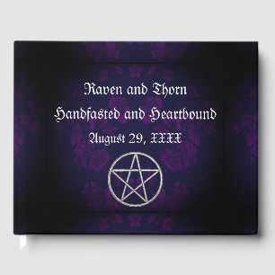 Livro De Visitas Série eterno do roxo do Pentacle de