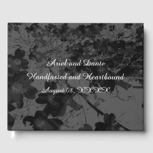 Livro De Visitas Série Wedding floral de Handfasting do anoitecer