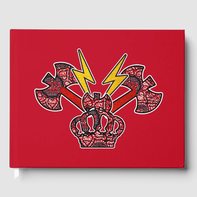 Livro De Visitas Shango Sango Oshe Ax Crown (Frente)