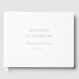 Livro De Visitas Silver Wedding