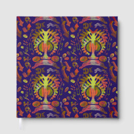 Livro De Visitas Simetria oriental psicodélica Abstrato Art