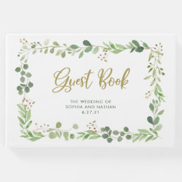 Livro De Visitas Simple Greenery | Casamento