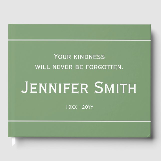 Livro De Visitas Simples, Básico Guia de Simpatia (Frente)