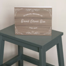 Simples Memorial de Texto e Foto Personalizado em