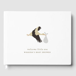 Livro De Visitas Sinal de Chá de fraldas Neutro de Sexo de Tempesta