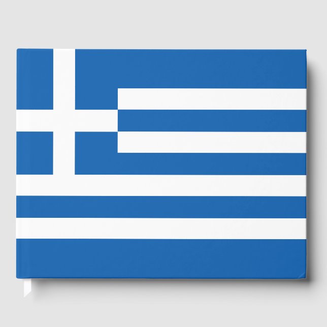 Livro De Visitas sinalizador de grécia (Frente)