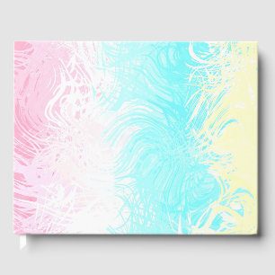 Livro De Visitas Sinalizador do Orgulho do Abstrato de Genderflux B