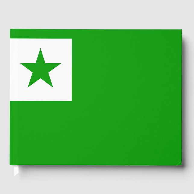 Livro De Visitas Sinalizador Esperanto (Frente)