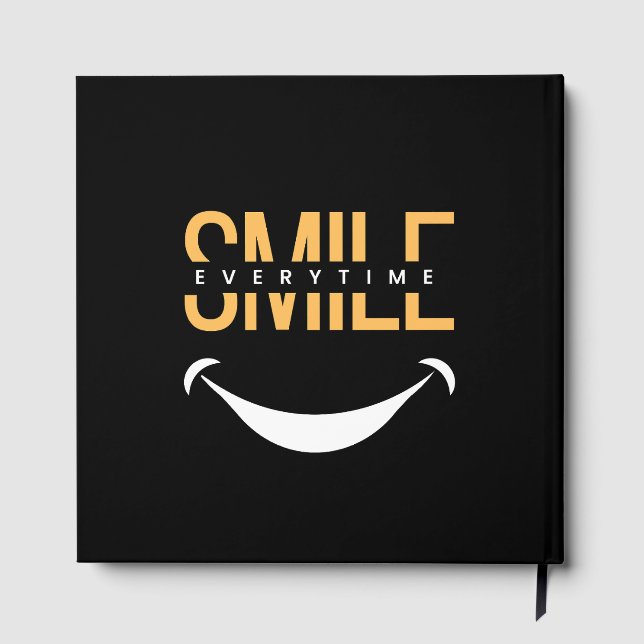 Livro De Visitas Smile Everytime – Spread Positive Vibes Anywhere (Verso)
