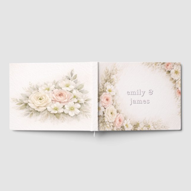 Livro De Visitas Soft Editorial Botanical Wedding (Completo)