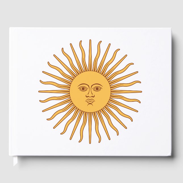 Livro De Visitas Sol argentino (Frente)