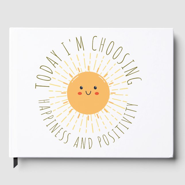 Livro De Visitas Sol Sorridente Fofo  (Frente)