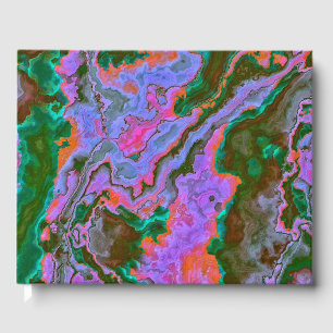 Livro De Visitas Sour Marble