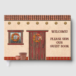 Livro De Visitas Southwest Adobe Hacienda Personalized