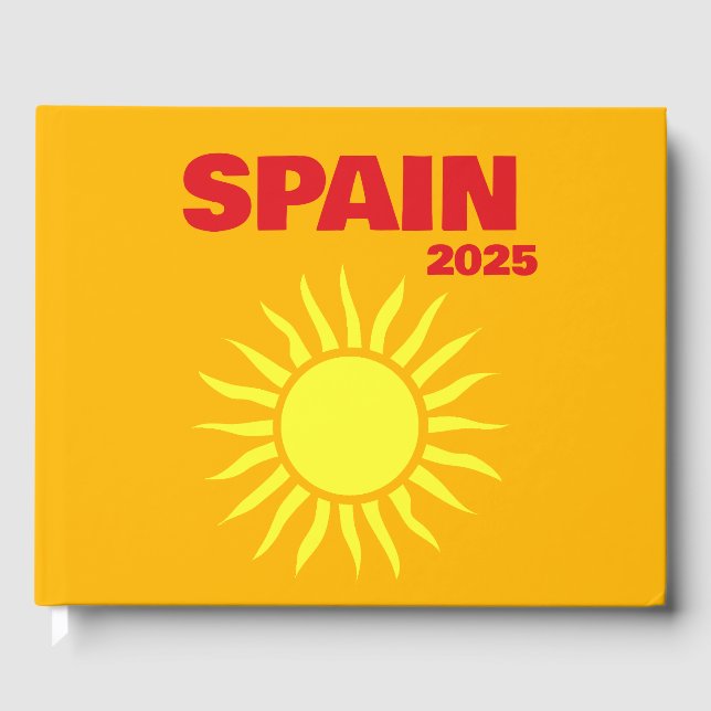 Livro De Visitas Spain travel coffee table book (Frente)