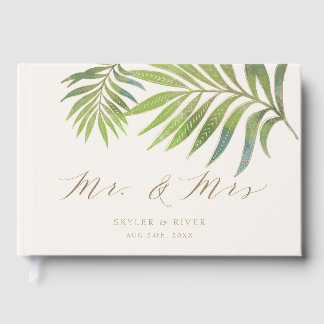 Livro De Visitas Splendid Summer Wedding Guest Book