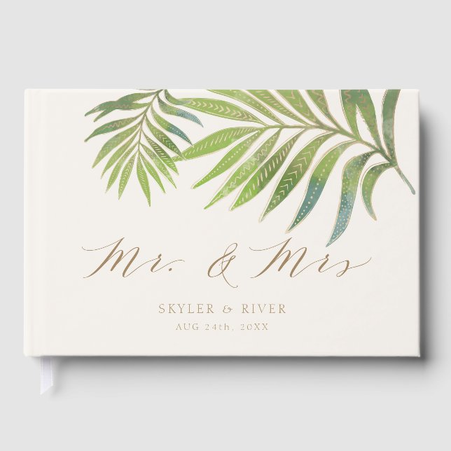 Livro De Visitas Splendid Summer Wedding Guest Book (Frente)