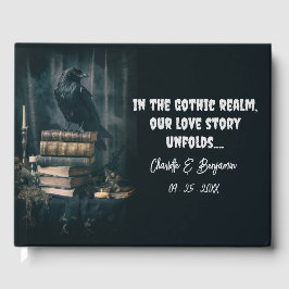 Livro De Visitas Spooky Gothic Wedding