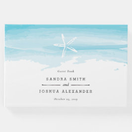 Livro De Visitas Starfish Beach Weding Guest Book