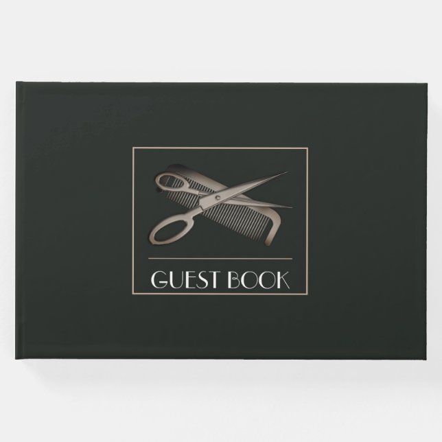 Livro De Visitas Stylist para o cabelo (Frente)