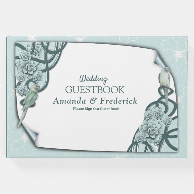 Livro De Visitas Sucultivos Verdes do Pinheiro Azul (Frente)