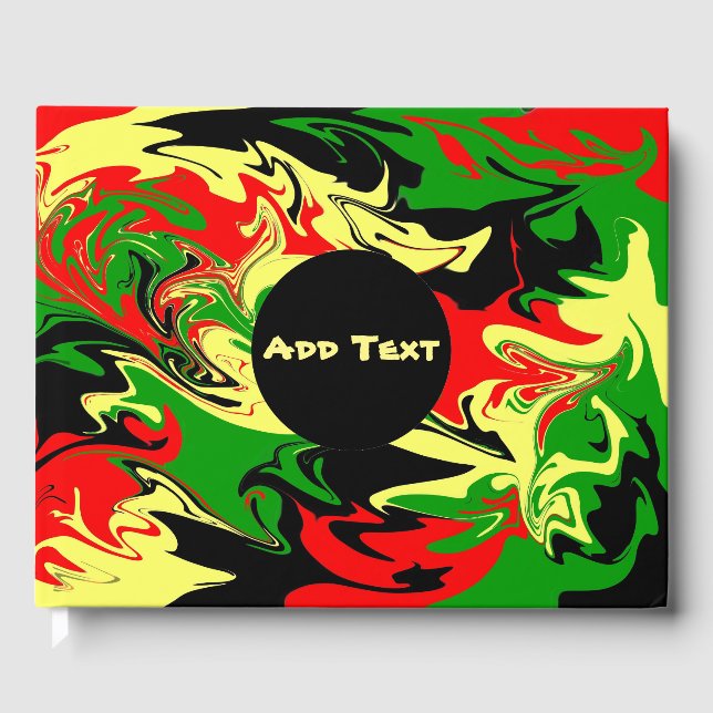 Livro De Visitas Sujidade Afrocêntrica (Frente)