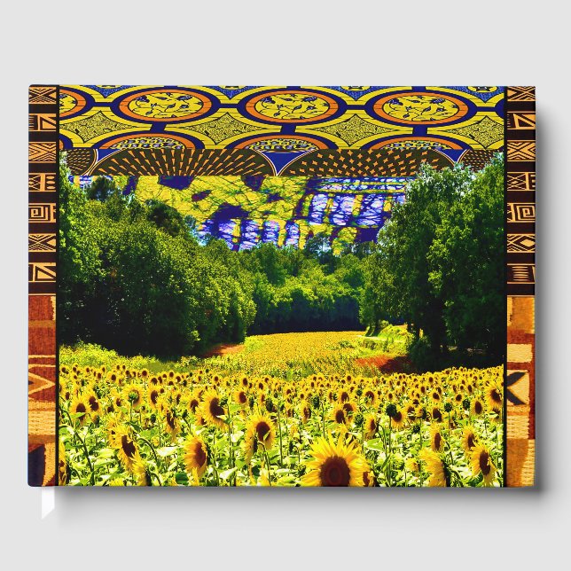 Livro De Visitas Sunflower (Frente)