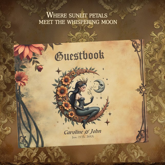 Livro De Visitas Sunflower Crescent Queen  (Criador carregado)