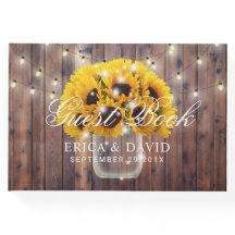 Sunflower Mason Jar String Luz Casamento Russo