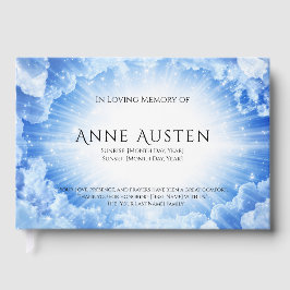Livro De Visitas Sunrise & Sunset Funeral Guest Book
