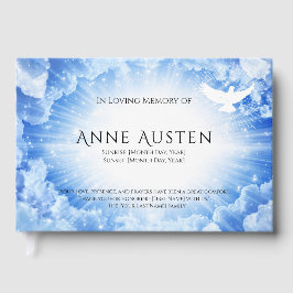 Livro De Visitas Sunrise & Sunset Funeral Guest Book