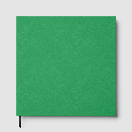 Livro De Visitas Superfície verde texturizada com padrão giratório