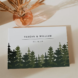 Livro De Visitas Tall Pines Wedding