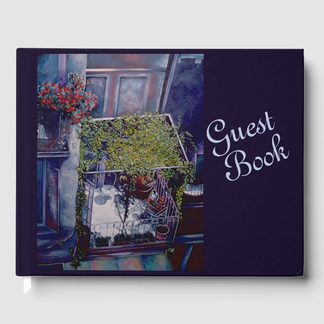 Livro De Visitas Tarde veneziana (Frente)