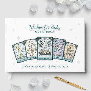 Livro De Visitas Tarot Chá de fraldas Deseja Bebê
