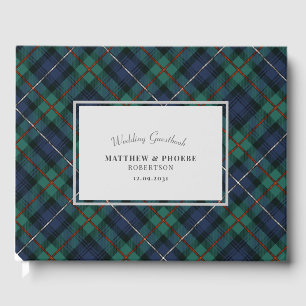 Livro De Visitas Tartan Clan Robertson Wedding