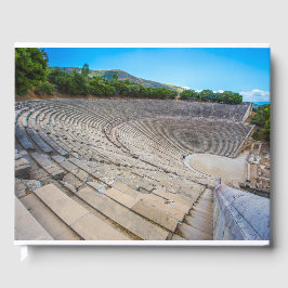 Livro De Visitas Teatro antigo em Epidaurus, Argolida, Grécia