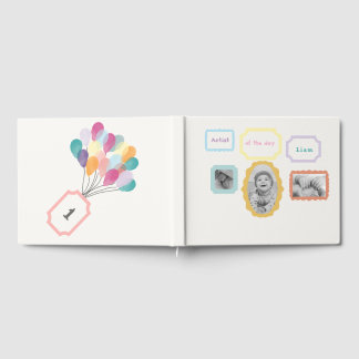 Livro De Visitas Tema de Galeria de Arte - Foto de Aniversário Past