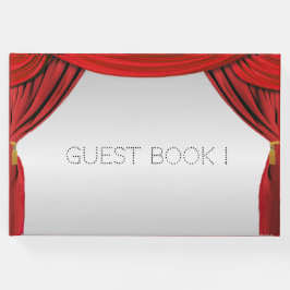 Livro De Visitas Tema do filme em tela prateada