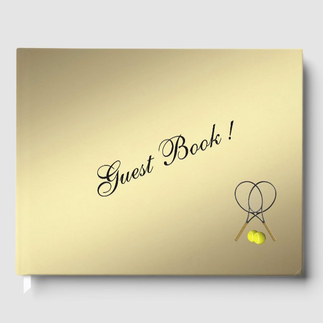 Livro De Visitas Tênis Custom Guest Book (Frente)