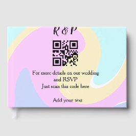 Livro De Visitas Texto de adição de nome do site de casamento rsvp