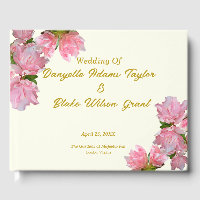 Texto Dourado Chic, Azaleas rosa e Casamento de Iv