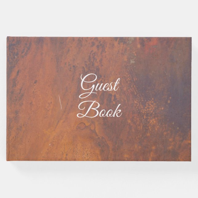 Livro De Visitas Textura quente (Frente)