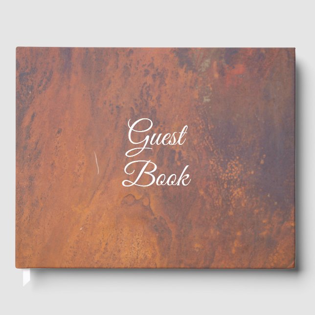 Livro De Visitas Textura quente (Frente)