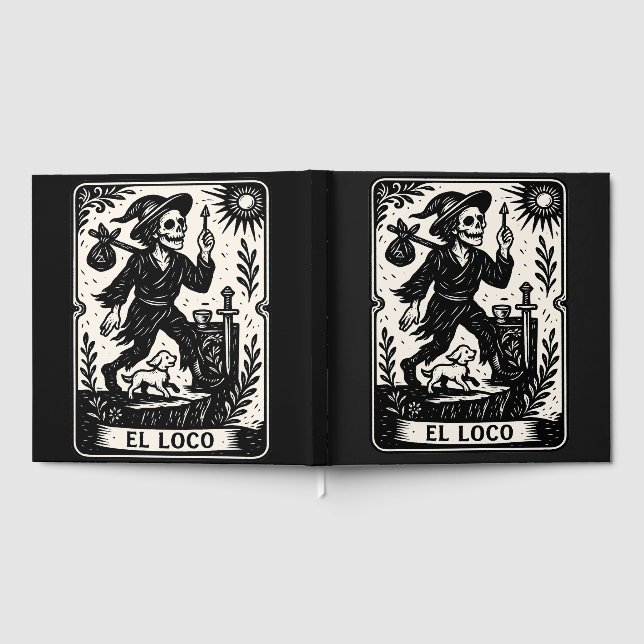 Livro De Visitas The Fool Tarot Card Art Print (Completo)