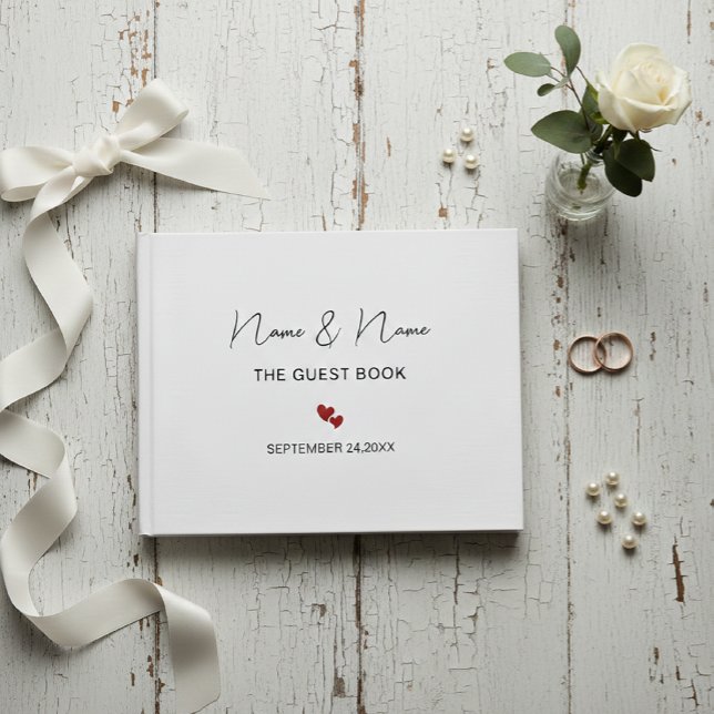 Livro De Visitas The Forever Chapter – Elegant Personalized  (Criador carregado)