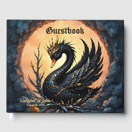 Livro De Visitas The Obsidian Swan of Moonlit Grace. 