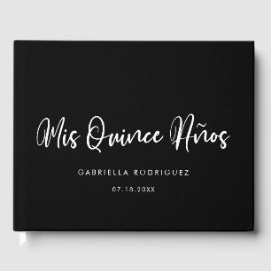 Livro De Visitas Típica moderna de música quince años